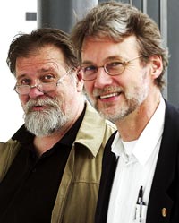 Terje G. Finstad (t.v.) og Bengt G. Svensson