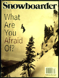 Tidsskriftforside: What are you afraid of?